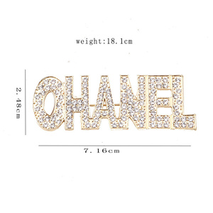 Luxury Jewelry Fashion Jewelry <strong>Brooches</strong> Inspired Designer Rhinestone <strong>Brooch</strong> Women - Product Image 5