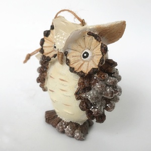 Nhựa Eulen Owl Hình Tượng Thu Nhỏ Cho Tượng Động Vật Mini Vườn Cổ Tích. - Product Image 3