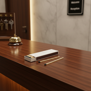 Boîte <span class=keywords><strong>d</strong></span>'<span class=keywords><strong>allumettes</strong></span> disponible pour la publicité dans les hôtels Traitement en usine Taille personnalisée La publicité correspond aux <span class=keywords><strong>allumettes</strong></span> dans les hôtels - Product Image 6