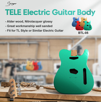 Wholesale ST/TL Alder Electric Guitar Body Guitar Neck With DIY Guitar Kit