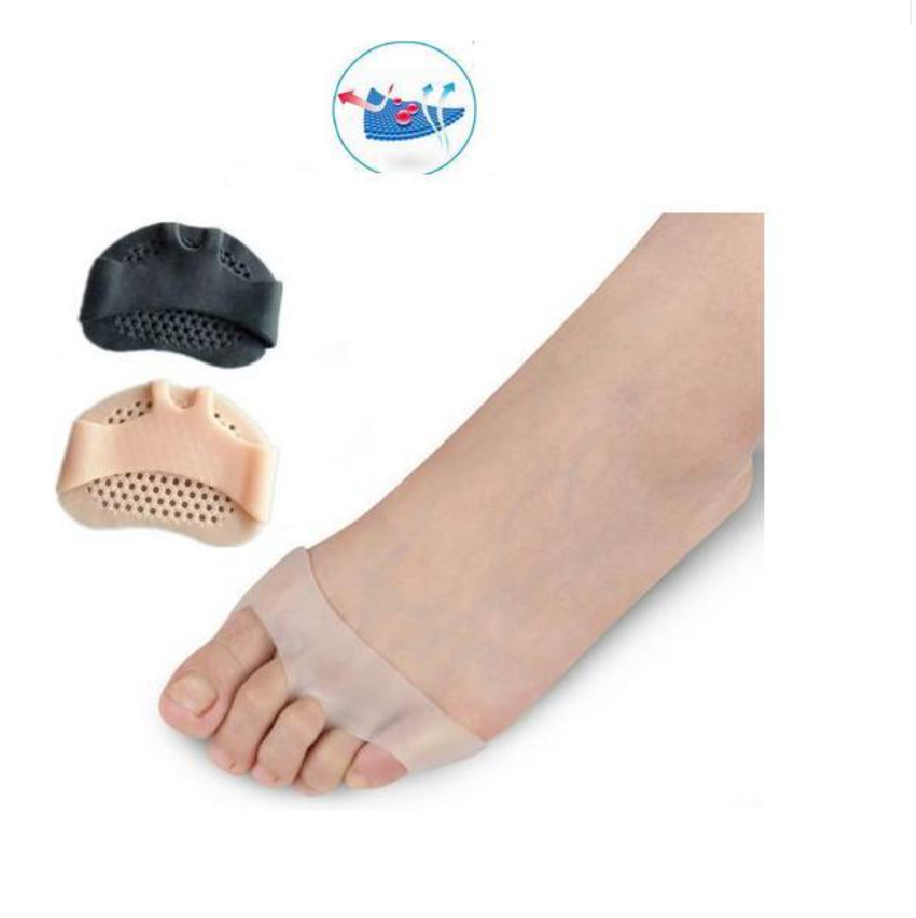 Прокладка для передней части стопы из силикагеля с Сотами, Регулируемая мягкая дышащая Защитная Прокладка для обуви на высоком каблуке, эластичный износостойкий разделитель для пальцев ног