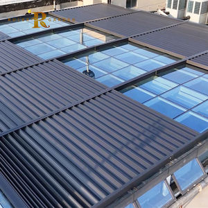 Toldo retráctil de aluminio plegable eléctrico, toldo de techo corredizo, toldo de techo de vidrio <span class=keywords><strong>para</strong></span> exteriores, toldo aislado - Product Image 1