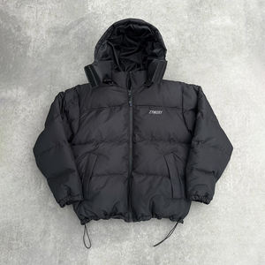Cappotto impermeabile antivento di Design invernale giubbotti imbottiti personalizzati per uomo <span class=keywords><strong>Bomber</strong></span> piumino staccabile cappello piumino uomo - Product Image 1