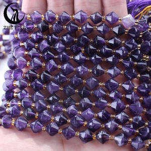 Cuentas de Piedra Facetadas Bicónicas de 8mm Zhe Ying, Cuentas de Piedra Natural, Gemas Sueltas, Cuentas de Piedra Facetadas Bicónicas para la Fabricación de Joyería - Product Image 5
