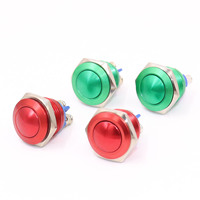 OEM Usine 240V Étanche Petit Bouton Poussoir Arbre Métallique Rotatif Potentiomètre Numérique Avec 3 Broches Coudées