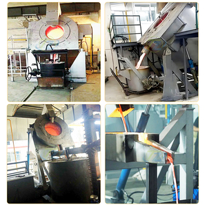 Fourneau <span class=keywords><strong>de</strong></span> fusion d'aluminium à gaz et à huile lourde d'une <span class=keywords><strong>tonne</strong></span> <span class=keywords><strong>de</strong></span> capacité, démarrage facile à une touche, automatique pour les applications <span class=keywords><strong>de</strong></span> fusion <span class=keywords><strong>de</strong></span> métaux - Product Image 6