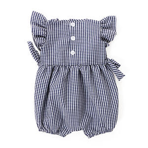 Vendita calda logo personalizzato neonato vestiti per bambini abbigliamento per bambini pagliaccetti estivi pagliaccetto per bambina - Product Image 4