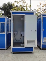 Toilettes mobiles personnalisées à faible coût Toilettes préfabriquées à vendre Toilettes préfabriquées Squat un siège préfabriquées