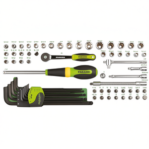 Fasano 100-Piece Mechanics Tool Set Metric <b>Socket</b> Wrench Kit Automotive Repair Tools - Product Image 2