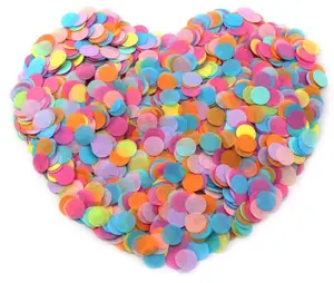 Круглые пастельные салфетки, разноцветная биоразлагаемая бумага для праздничного стола, свадьбы
