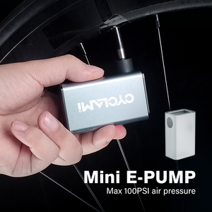 CYCLAMI 100 PSI <span class=keywords><strong>Bike</strong></span> PSI pompa portatile Mini bicicletta pneumatici pompa con indicatore digitale gonfiatore pneumatici bici pompa aria piccolo pneumatico compressore - Product Image 2