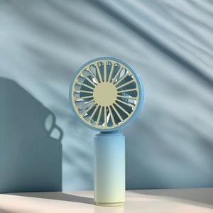 Wholesale Portable USB Charging Mini Handheld Fan 3 Speed Outdoor Travel Summer Fan Car & Household Application Plastic Material - Product Image 1