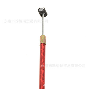 สายคลัตช์ Zhennerui 99 ซม. สำหรับรถเอทีวี มอเตอร์ไซค์วิบาก อะไหล่ทดแทน สีดำแดง แบบดึงตรง - Product Image 5