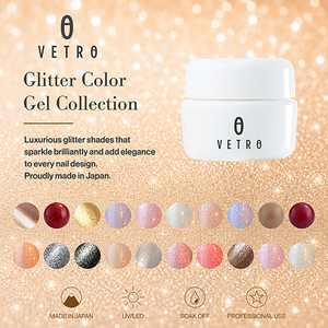 Collection Premium Performance Constante Gel UV LED Professionnel à Paillettes pour Soak Off - Product Image 1