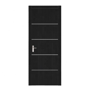 Promozione delle vendite a buon mercato interni striscia di alluminio linee di intaglio pvc mdf nuova porta di <span class=keywords><strong>legno</strong></span> - Product Image 1