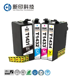 143 T143 T1431 T1432 T1433 T1434 Premium Kleur Compatibele Inkjet Inktcartridge Voor Epson Me Office 900wd Printer