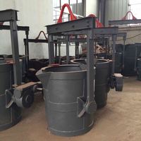 Louche de coulée inférieure pour l'usine de fonderie Louche en fonte
