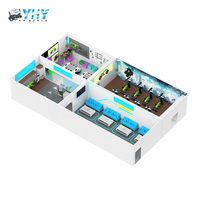 YHY 2023 dernier 6 joueurs Moto Vr Machine de jeu réalité virtuelle simulateur de course Vr moto