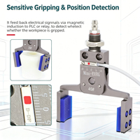 Mini-ERG Gripper Fittings Aluminum Expansion Clip Mold Sprue Holder Miniature Pneumatic Manipulator Accessory