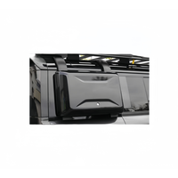 Accessoires de voiture tout-terrain robustes, pièces modifiées, paire d'échelles de toit avec sac de rangement latéral, compatible Land Rover Defender