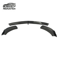 Nouvelle Lame Avant en Fibre de Carbone Style MS NeoAuto Tech W206 pour Pare-chocs Sport AMG Classe C W206 C200 C260 2021-2026