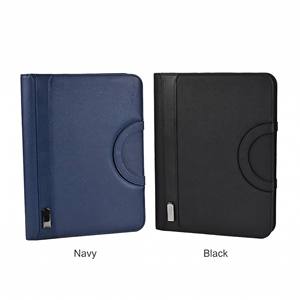 Carnet A4 personnalisable <span class=keywords><strong>rechargeable</strong></span> avec batterie 8000 mAh, chargement sans fil, ports multi-connecteurs, <span class=keywords><strong>organiseur</strong></span> en cuir PU, cadeau personnalisable - Product Image 6