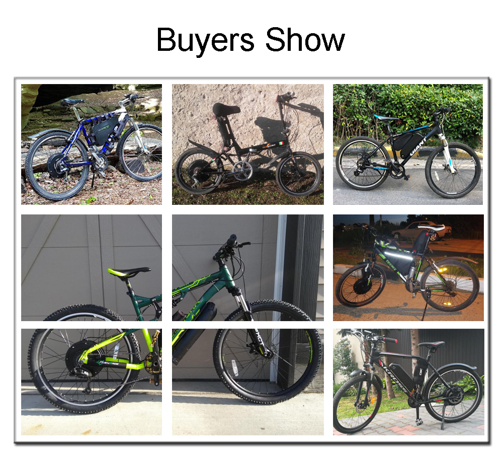 48v 2000w Moteur De Moyeu Sans Engrenage/kit De Conversion De Vélo Électrique Fat Bike Bricolage