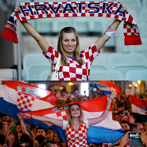 Bandera de Croacia 2026 para Partidos de Fútbol, Eventos Deportivos, Banderas Personalizadas Impresas Digitalmente, Tamaño Personalizado, Proveedor de Banderas de Poliéster - Product Image 2