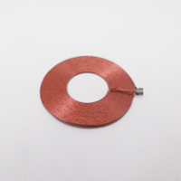 Bobina de Inducción Personalizada de Alambre de Cobre Esmaltado Plano con Núcleo de Aire Cuadrado Redondeado para Antena RFID NFC y Sensor de Carga Inalámbrica