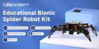 Kit de Robot Araña Inteligente Programable DIY para Niños, Juguete Educativo STEM para Arduino