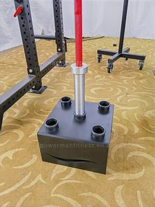 <span class=keywords><strong>POWERMAN</strong></span> Support de barre vertical rotatif à 10 barres pour la salle de sport commerciale et à domicile - Product Image 6