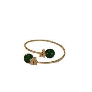 Hetian Jade Open Ring Adjustable Minimalist Design For Women Gift Jewelry - Product Image 5