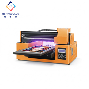 UV Skriver UV 单次打印机 小型商业定制打印 A3 UV 平板打印机，适用于金属、木材、金属笔、高尔夫球 - Product Image 1