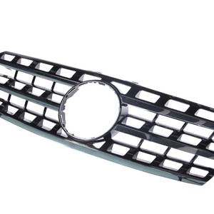 Parrilla Delantera de Repuesto para Mercedes-Benz Clase ML W164, 7 Orificios/5 Orificios, Plástico ABS, 2005-2011 - Product Image 2