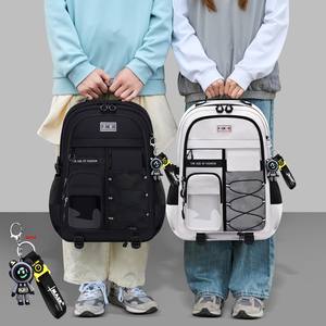 Mochila escolar <span class=keywords><strong>de</strong></span> alta capacidad 2025, diseño <span class=keywords><strong>de</strong></span> protección <span class=keywords><strong>de</strong></span> la columna vertebral, tela Oxford, <span class=keywords><strong>Anime</strong></span> <span class=keywords><strong>de</strong></span> nailon para niños y niñas <span class=keywords><strong>de</strong></span> escuela <span class=keywords><strong>secundaria</strong></span> primaria - Product Image 5