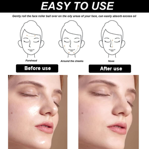 Rouleau facial absorbant l'huile <span class=keywords><strong>volcanique</strong></span>, outil de blotting pour le visage, portable, réutilisable, élimine instantanément l'excès de brillance pour les peaux grasses - Product Image 3