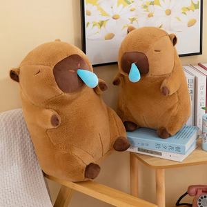 Bonitos animales de simulación de peluche de babosas, muñecos de peluche suaves y esponjosos estirables para niños, juguetes para mascotas - Product Image 2