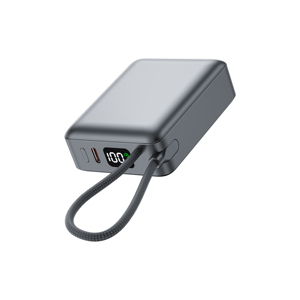 เครื่องชาร์จพกพา, พาวเวอร์แบงค์ชาร์จเร็ว 20W, มินิ 10000mAh ปลอดภัยสำหรับการเดินทาง, สาย USB C ในตัว พาวเวอร์แบงค์แบบพกพา - Product Image 3