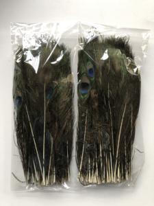 パーティーカーニバルホームウェディングセンターピースクリスマス花瓶ホリデーデコレーションDIYクラフトフローラル用パープルナチュラルバルクピーコックフェザー - Product Image 5