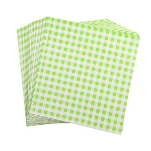 Hojas de Papel Encerado Personalizadas para Navidad, para Forrar Cestas de Alimentos, para Sándwiches, Hamburguesas, Hojas de Papel Encerado a Cuadros - Product Image 2