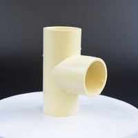 China Mejor precio ASTM D2846 Estándar CPVC Igual T para suministro de agua 1/2 ''-2'' Accesorios de tubería de plástico