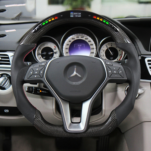 <span class=keywords><strong>Volant</strong></span> en fibre de carbone pour <span class=keywords><strong>Mercedes</strong></span> Classe CLS C218 Classe E W212 Classe GLA X156 GLK X204 <span class=keywords><strong>Volant</strong></span> de course LED - Product Image 3