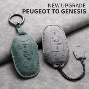 En stock – Vente en gros transfrontalière d'usine – Housses de clés en cuir pour Peugeot 508L, 4008, 408X, 308, <span class=keywords><strong>3008</strong></span>, 5008 – Accessoires de <span class=keywords><strong>porte</strong></span>-clés de voiture - Product Image 3