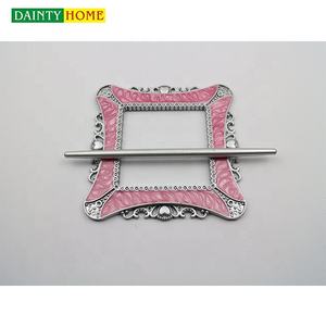 Крючок для штор в европейском стиле, класса люкс, квадратный, миниатюрный, в форме сердца - Product Image 2