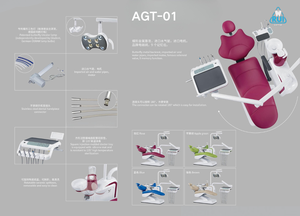 Produttore di sedie odontoiatriche professionali in metallo elettrico Guangzhou turchia corea Lingchen Roson Ziann Suntem OEM di alta qualità - Product Image 2