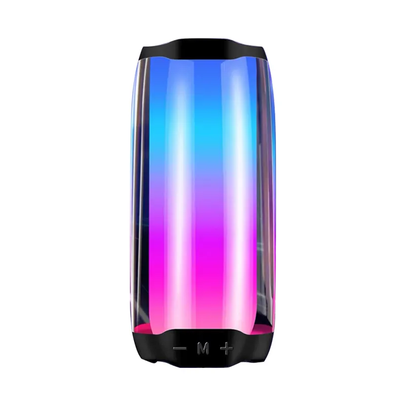 Big Size 10w TWS Music HIFI Stereo High Quality Full Screen RGB Bluetooth Wireless LED Light Speaker with TF AUX