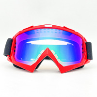 Lunettes de moto UV400 réglables avec cadre en TPU pour VTT tout-terrain Quad ATV et enduro