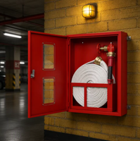 Armoire de rangement pour hydrant et tuyau d'incendie de qualité commerciale