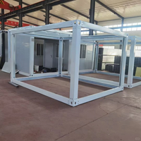 Kit de structure en acier modulaire moderne pour les structures de cour extérieure et les projets de construction d'espaces flexibles