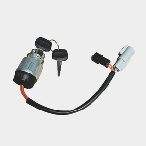 กุญแจล็อคสวิตช์จุดระเบิดแบบ JK405C-1สำหรับรถยกไฟฟ้าแบตเตอรี่ลิเธียมเริ่มต้นด้วยกุญแจและชุดสายไฟ - Product Image 2
